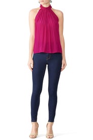 Fuchsia Selene Top by Ramy Brook