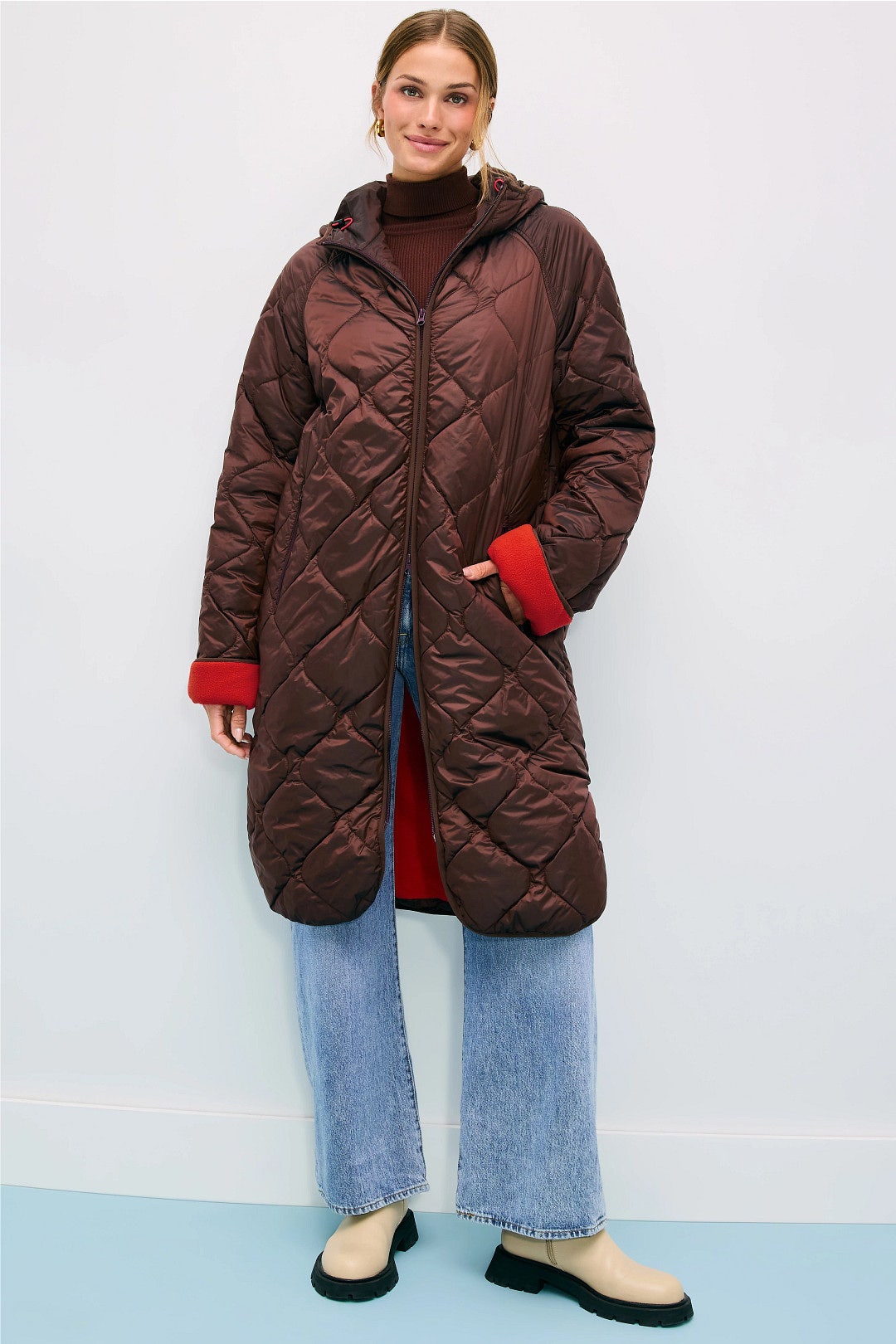 Light Hooded Puffer by T.W.I.N. 0
