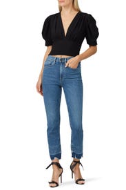 Shelter Straight Crop Jeans by 3x1