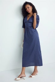 Verona Polka Dot Midi Dress by A Bronze Age