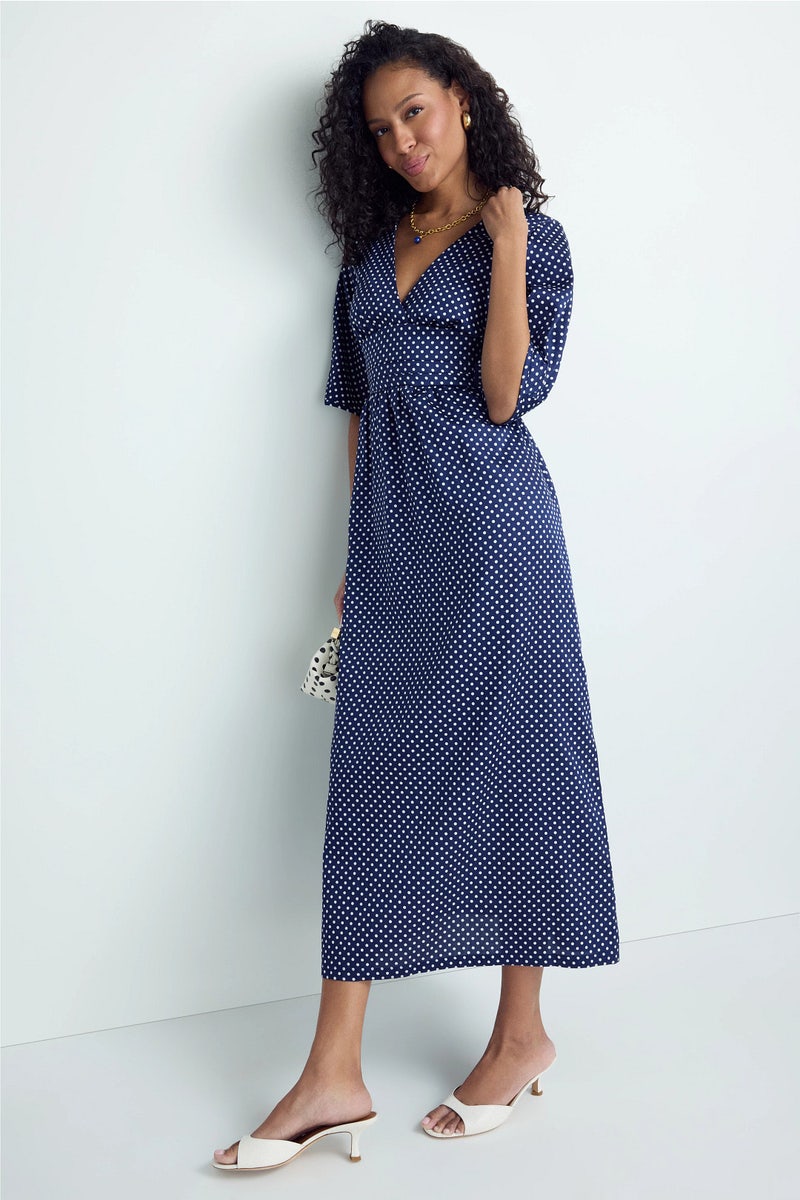 Verona Polka Dot Midi Dress by A Bronze Age - Photo 0