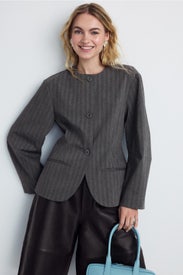 Botilda Collarless Blazer by Baum und Pferdgarten