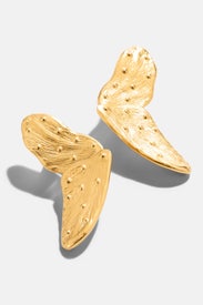 Butterfly Wings Clip-on Earrings by Oscar de la Renta