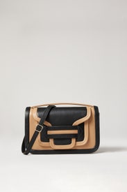 Brown Alpha Crossbody Bag by PIERRE HARDY
