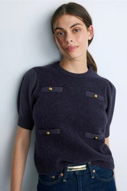 Boucle Texture Sweater by Rebecca Taylor