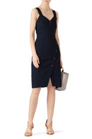 Presley Button Dress by Adelyn Rae