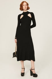 Mock Neck Midi Dress by ASTR the Label