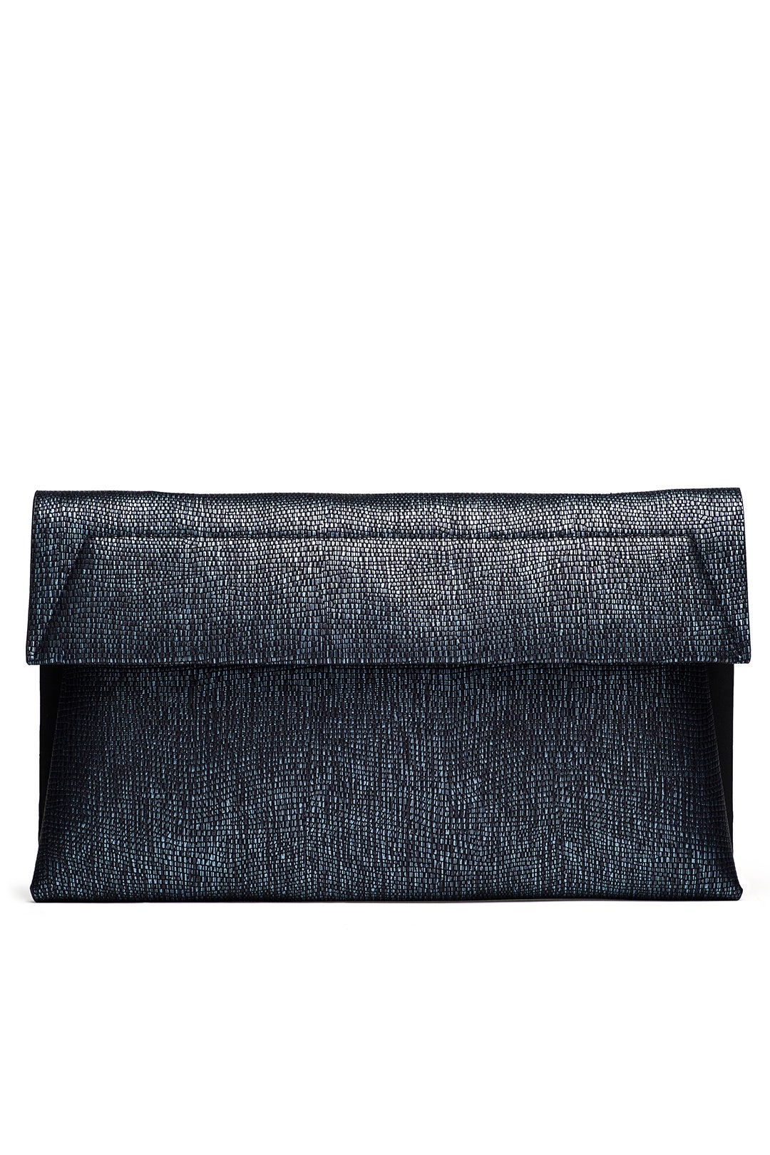 Indigo Karima Clutch by Christian Siriano Handbags 0