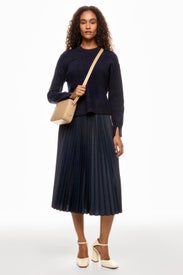Vapliso Pleated Skirt by BOSS