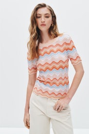 Scallop Wave Top by Milly
