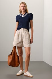 Cricket Short Sleeve Sweater by Polo Ralph Lauren