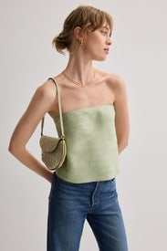 Spritz Linen Top by Reformation