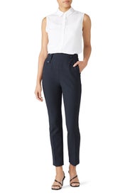 Anson Stretch Tailored Pants by Tibi