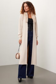 Long Faux Fur Cardigan by ASHLEY PARK x RTR