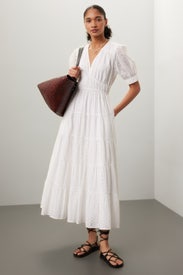 Illana Broderie Dress by Joe's Jeans