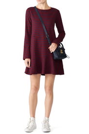 Directional Stripe Dress by KINLY