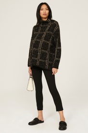 Black Lia Maternity Sweater by NOM Maternity