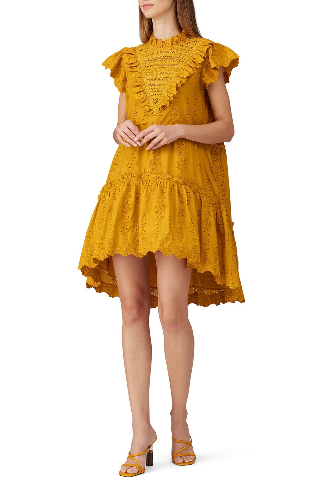 Lea Ruffle Dress by Sea New York | Rent the Runway