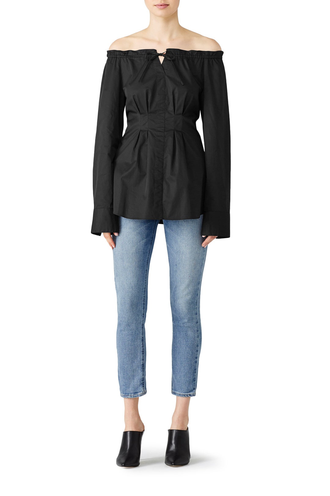 Black Garcon Top by Tibi 0