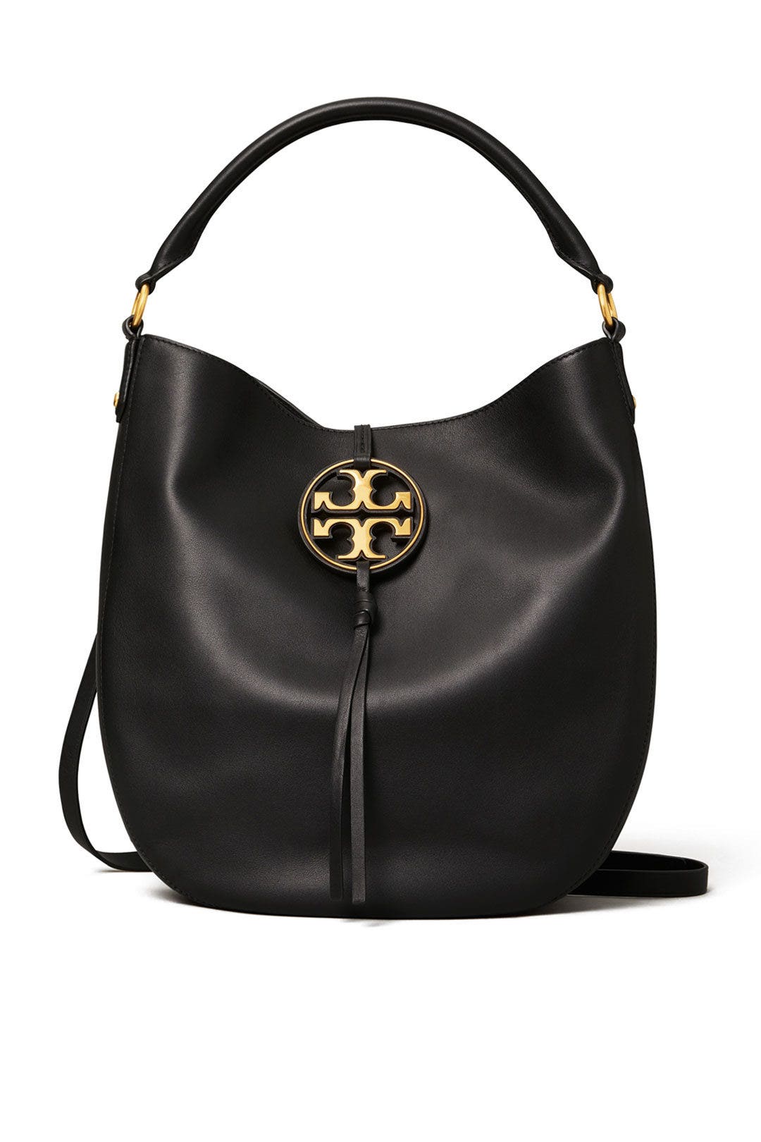 Black Miller Slouchy Bag by Tory Burch Accessories 0