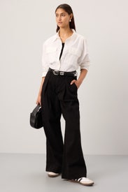 Pleated Denim Trouser by Joe's Jeans