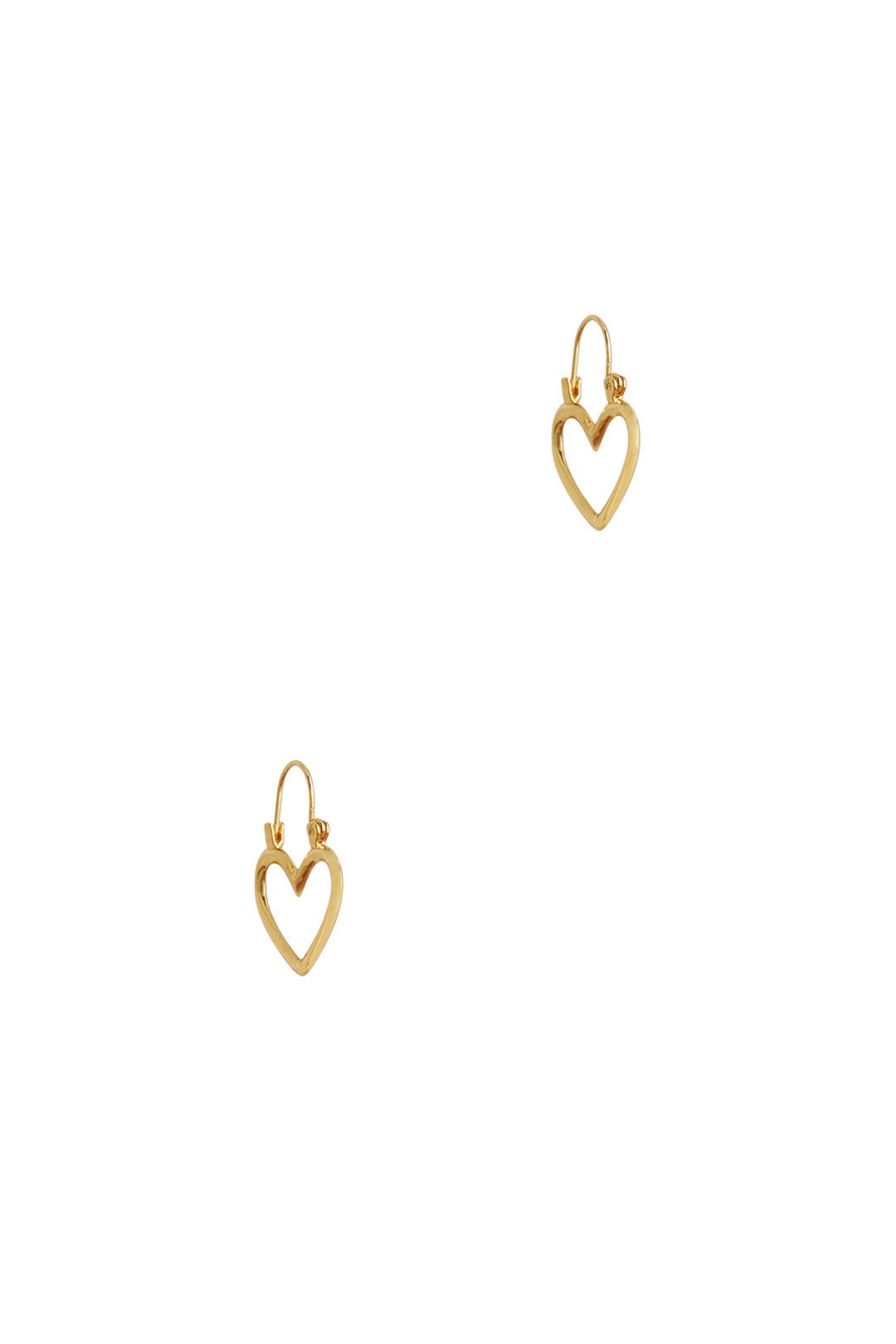 Mini Heartbreaker Hoops by Luv Aj