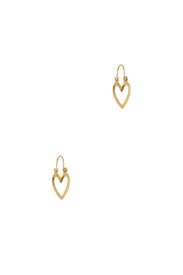 Mini Heartbreaker Hoops by Luv Aj