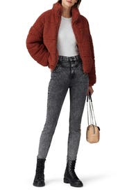 Rust Sherpa Puffer by Louna