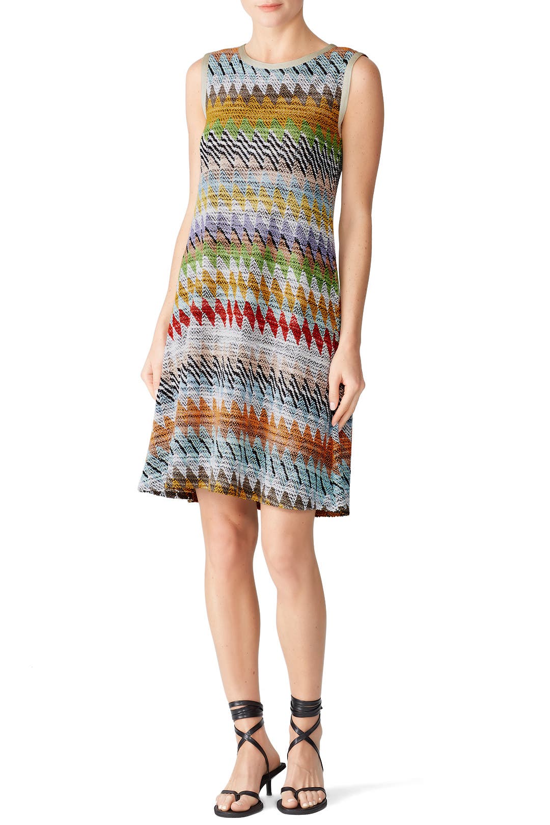 misha&puff■zig zag dress■8y misha and puff zigzag dress