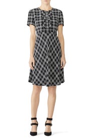 Plaid Ruffle Dress by Slate & Willow