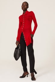 Coverstitch Button Down by Marina Moscone