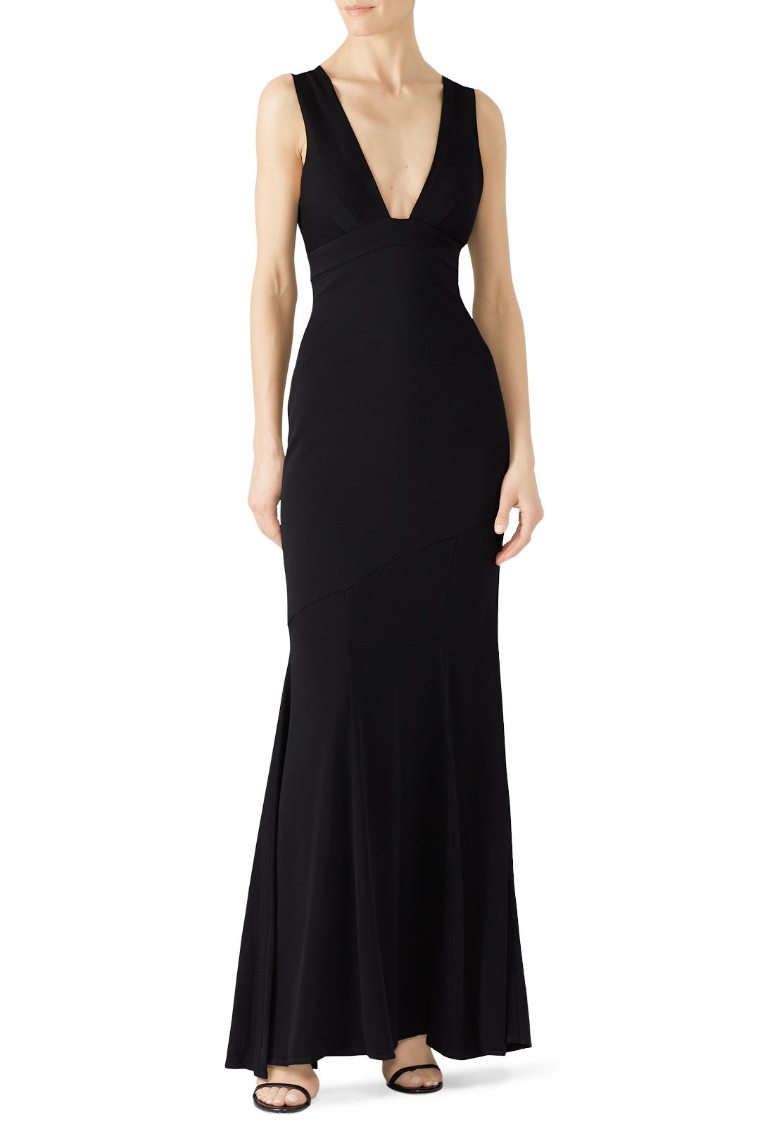 Plunge Gown by Nicole Miller 0