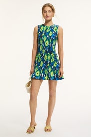 Belle Smocked Mini Dress by SIMONMILLER