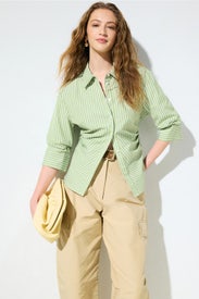 Winslet Striped Top by Tanya Taylor