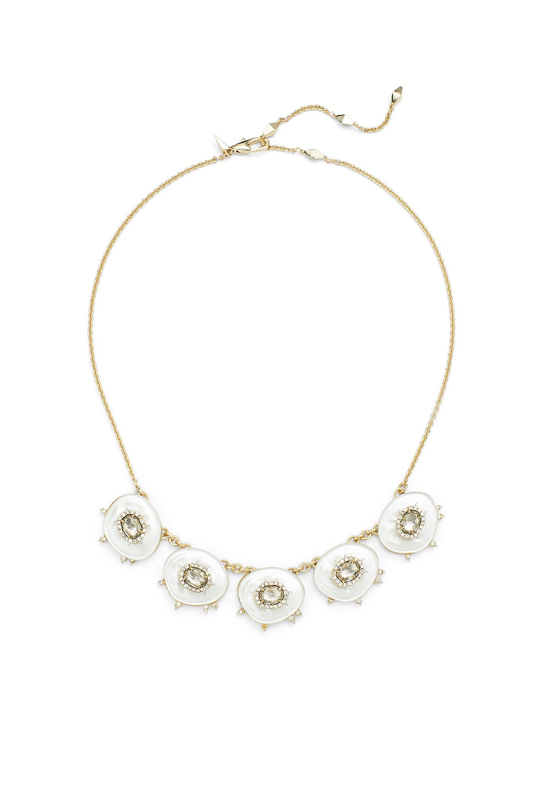 Crystal Plated Necklace by Alexis Bittar