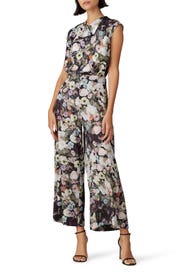 Floral Cowl Neck Top by Adam Lippes x RTR
