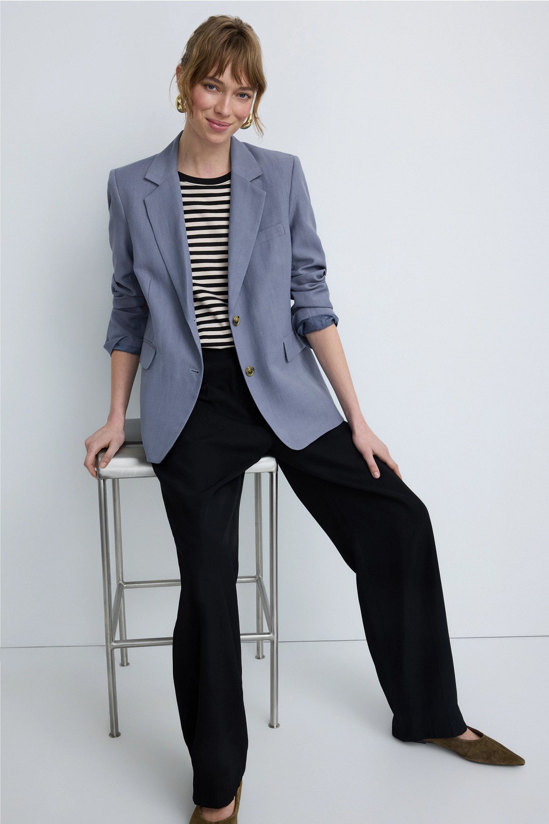 Boyfriend Blazer by Argent 0