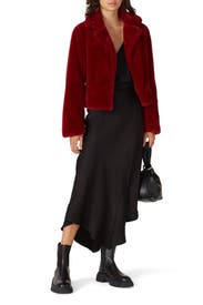 Faux Fur More Amour Jacket by BLANKNYC