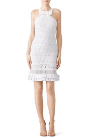 White Lace Sheath by Capucci