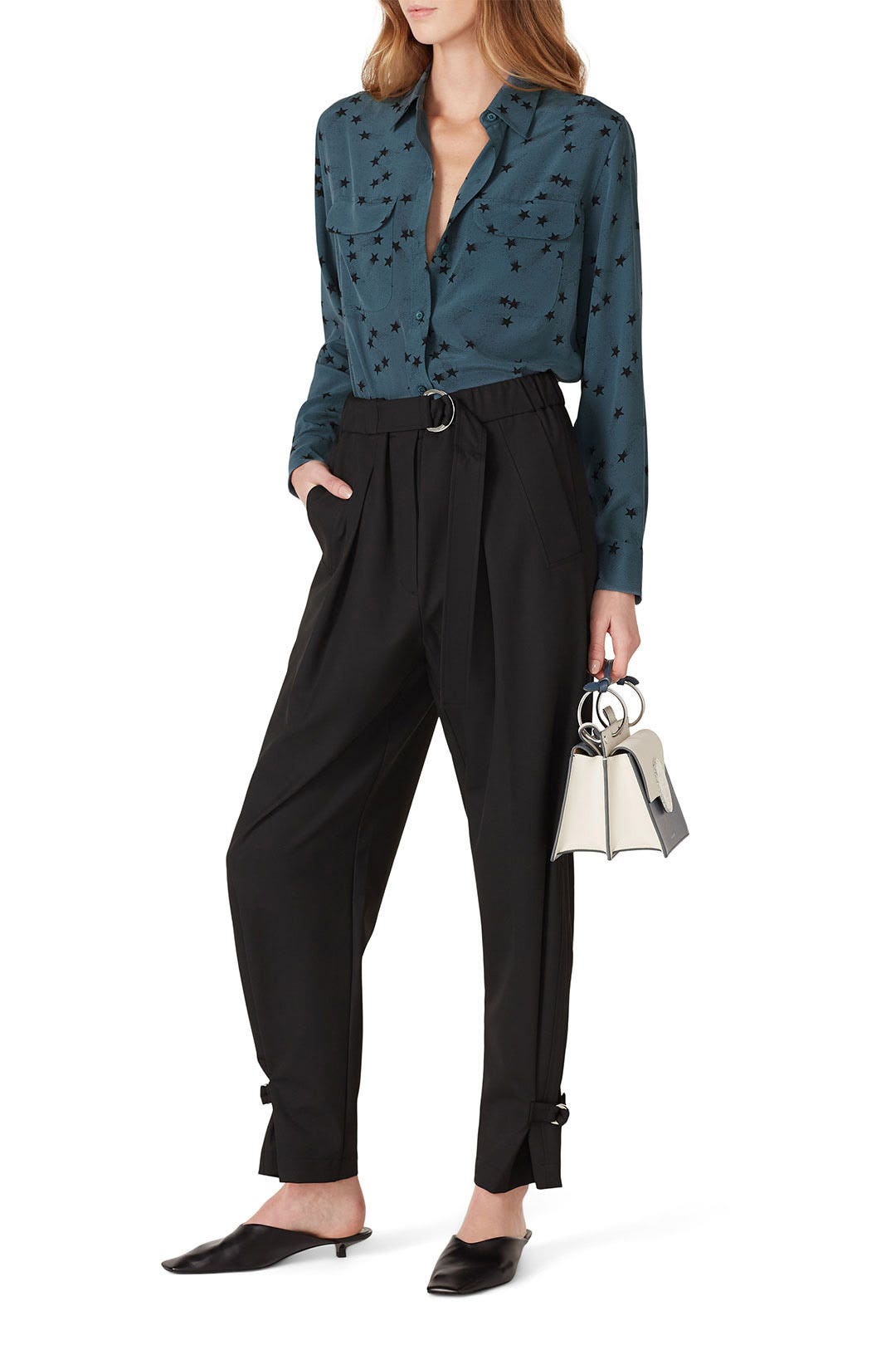 Signature Stars Button Down by Equipment 0