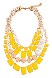 Canary Treasure Chest Necklace by kate spade new york accessories