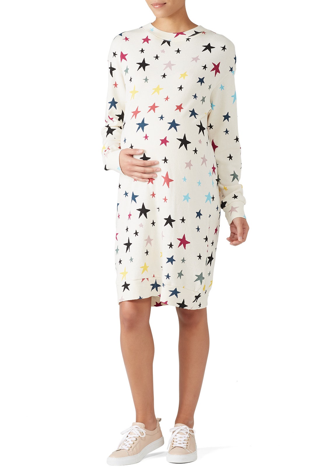 Falling Stars Maternity Dress by MONROW 0