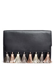 Metallic Tassel Sofia Clutch by Rebecca Minkoff Accessories