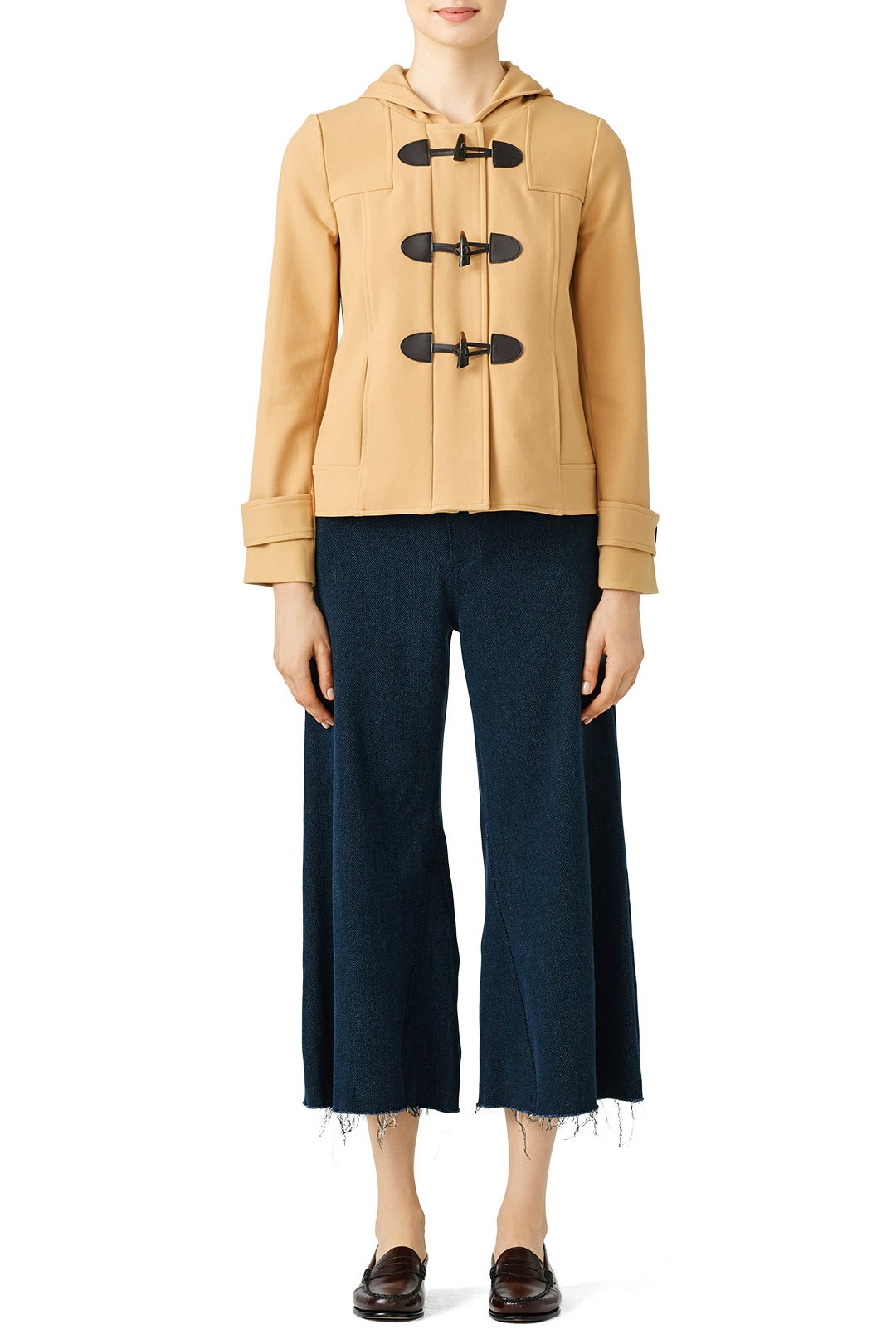 Tan Toggle Coat by Shoshanna 0