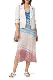 Tie Dye Midi Dress by Splendid