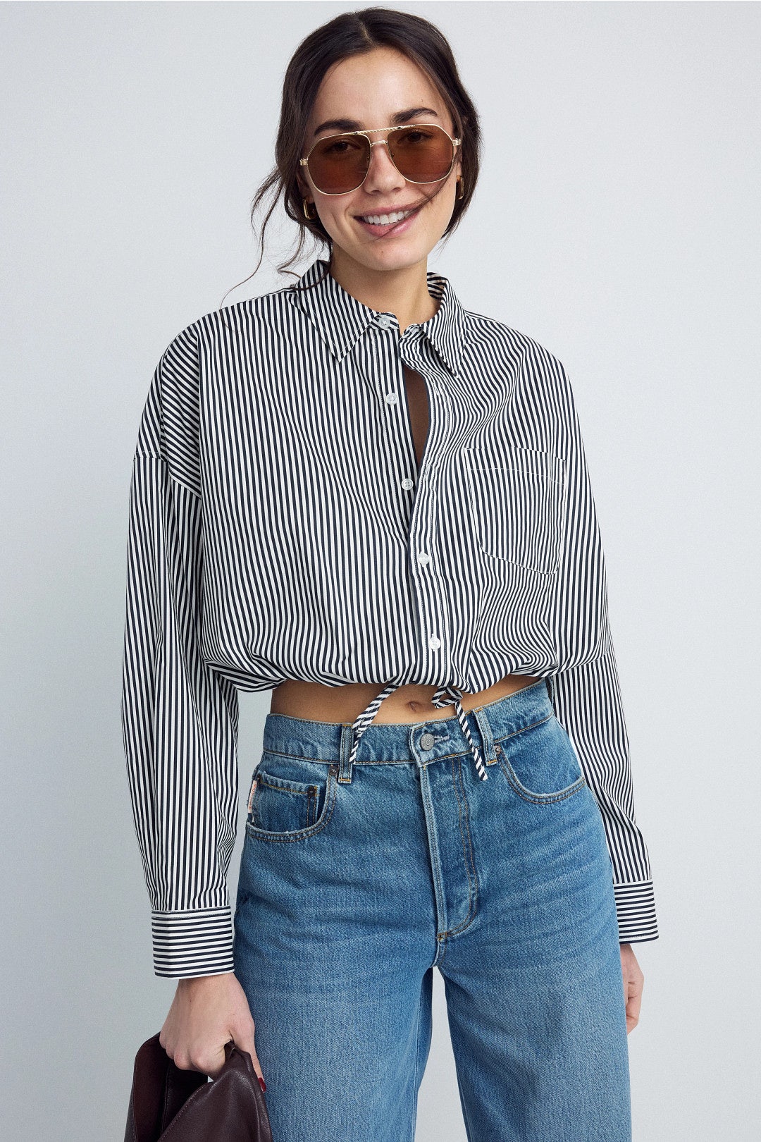 Bubble Button Up Shirt by WEWOREWHAT 0
