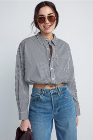 Bubble Button Up Shirt by WEWOREWHAT