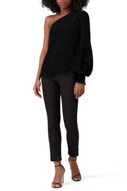 Brooke One Shoulder Blouse by Allen Schwartz
