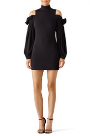 Black Azha Dress by AQ/AQ