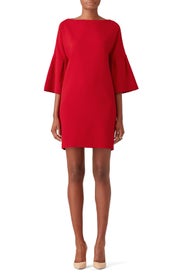 Valentina Red Dress by Badgley Mischka